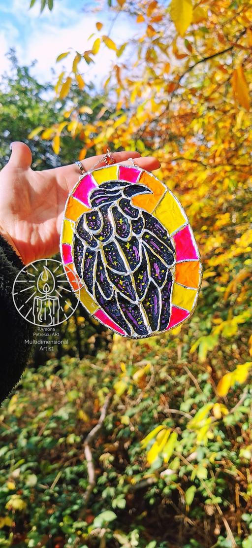 Buy & Sell Erdington Birmingham - Photos for 🌙Magic Raven Amethyst Faux Suncatcher