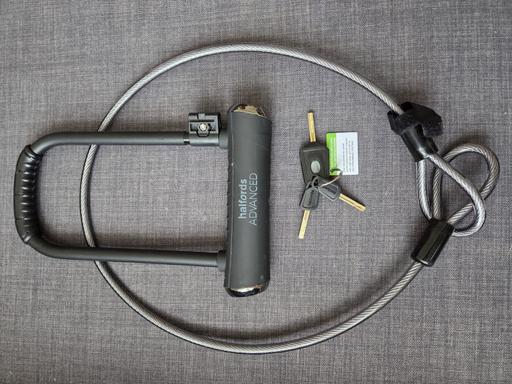 Buy & Sell Cann Hall East London - Photos for Advanced 23cm D-Lock & Cable Lock