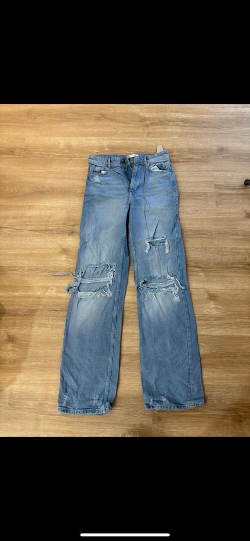 Buy & Sell Edgeley Stockport - Photos for Zara ripped jeans size eur 38 (uk 10)