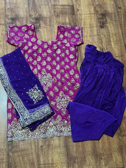 Buy & Sell Oldland Common South Gloucestershire - Photos for New purple&blue asain salwaar kameez