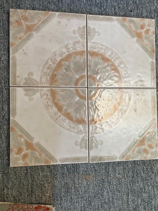Buy & Sell Chesterfield Derbyshire - Photos for Vintage floor patterned tiles