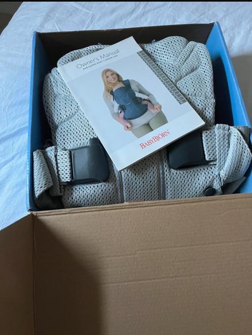 Buy & Sell Elmers End South East London - Photos for Babybjorm baby carrier One Air 3D mesh Silver