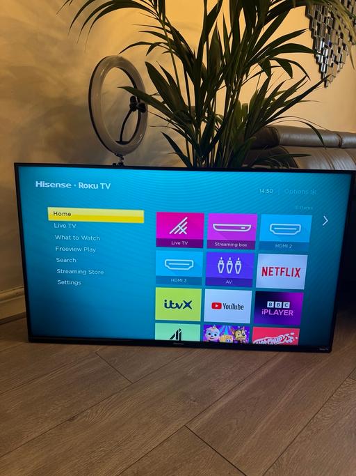 Buy & Sell Hill Top Sandwell - Photos for Hisense 43 inch 4K Ultra HD HDR Smart TV