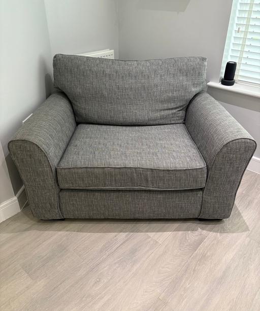 Buy & Sell Littleworth Cannock Chase - Photos for Next Grey Fabric Cuddle Armchair
