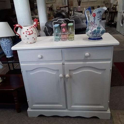 Buy & Sell Saint Pauls Trading Estate Tameside - Photos for Cream satin pine painted sideboard