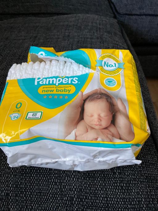 Buy & Sell Ettingshall Wolverhampton - Photos for 20 pamper nappies new born 7 Tesco new born