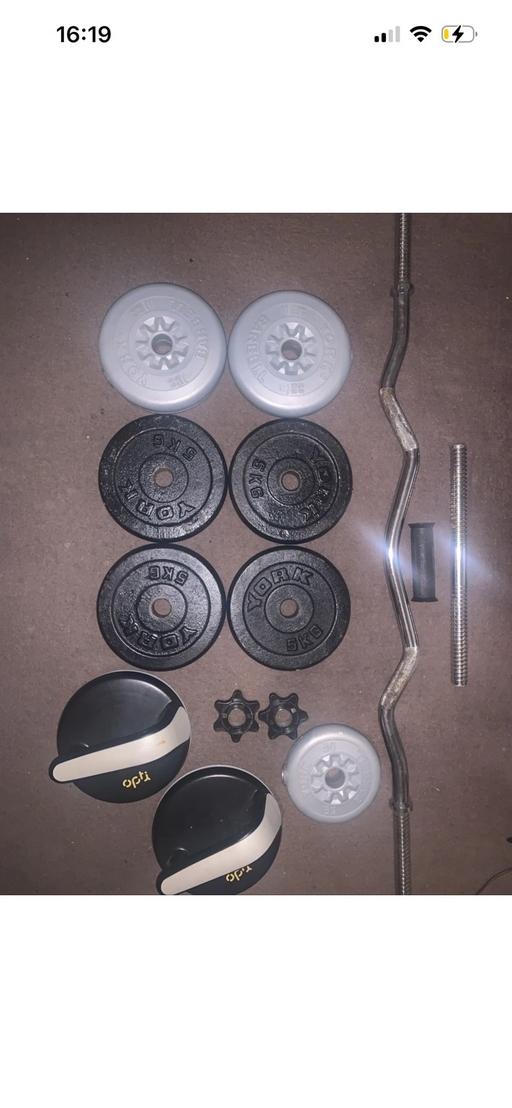 Buy & Sell Cross Green Leeds - Photos for Full set of dumbbells and ez bar
