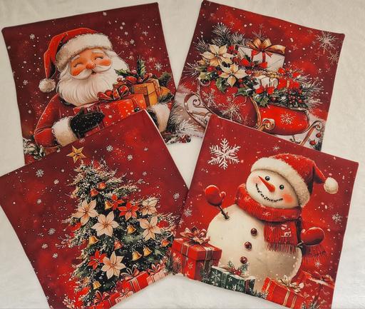 Buy & Sell Shard End Birmingham - Photos for New 4pcs velvet Xmas pillow covers 45x45cm