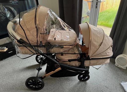 Buy & Sell - Photos for Double pram MyBabiie double pram MB33