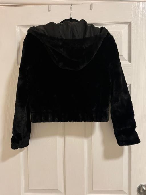 Buy & Sell Kings Heath Birmingham - Photos for Black fur jacket with hood