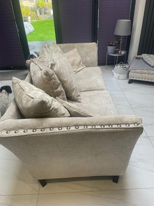 Buy & Sell Shirley Solihull - Photos for 3 + 2 seater sofa + footstool