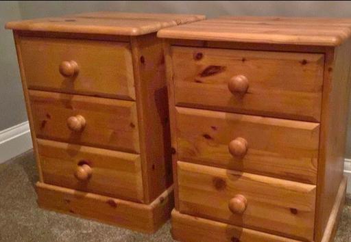 Buy & Sell Yardley Birmingham - Photos for PAIR OF QUALITY PINE BEDSIDE TABLES