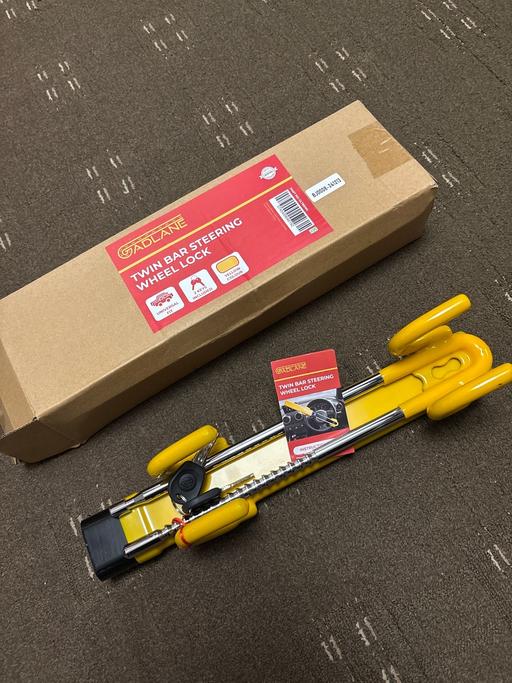Vehicles Duckmanton Chesterfield - Photos for Gadlane twin bar steering wheel lock