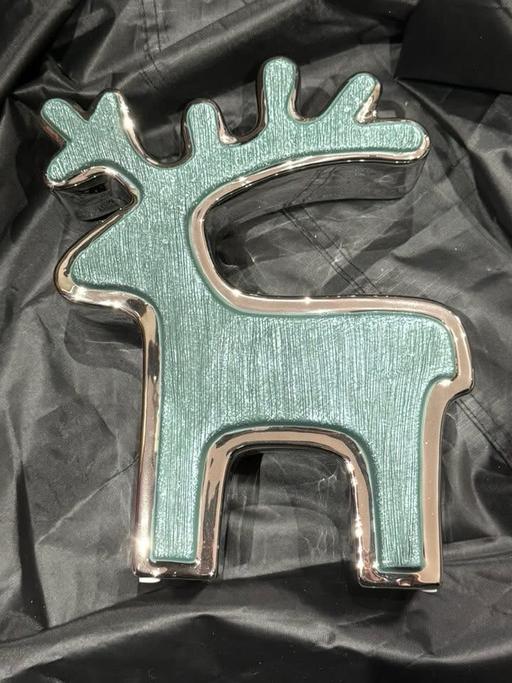 Buy & Sell Finedon Road Industrial Estate North Northamptonshire - Photos for Chrome and brushed ceramic reindeer