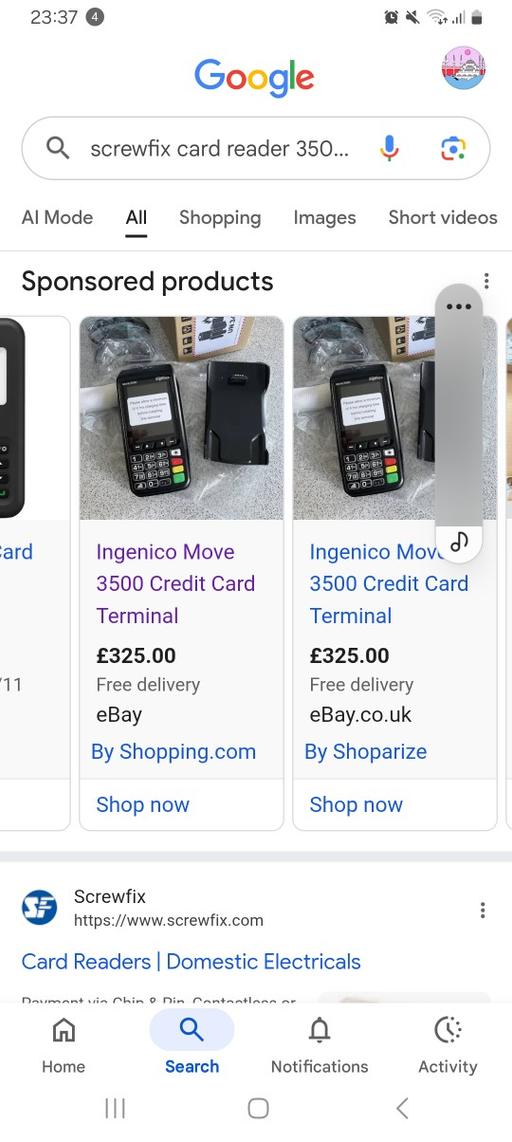 Buy & Sell Victoria Docks East London - Photos for ingentico move 3500 credit debit reader