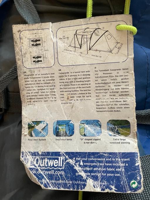 Buy & Sell Brent Cross North West London - Photos for Tent for camping