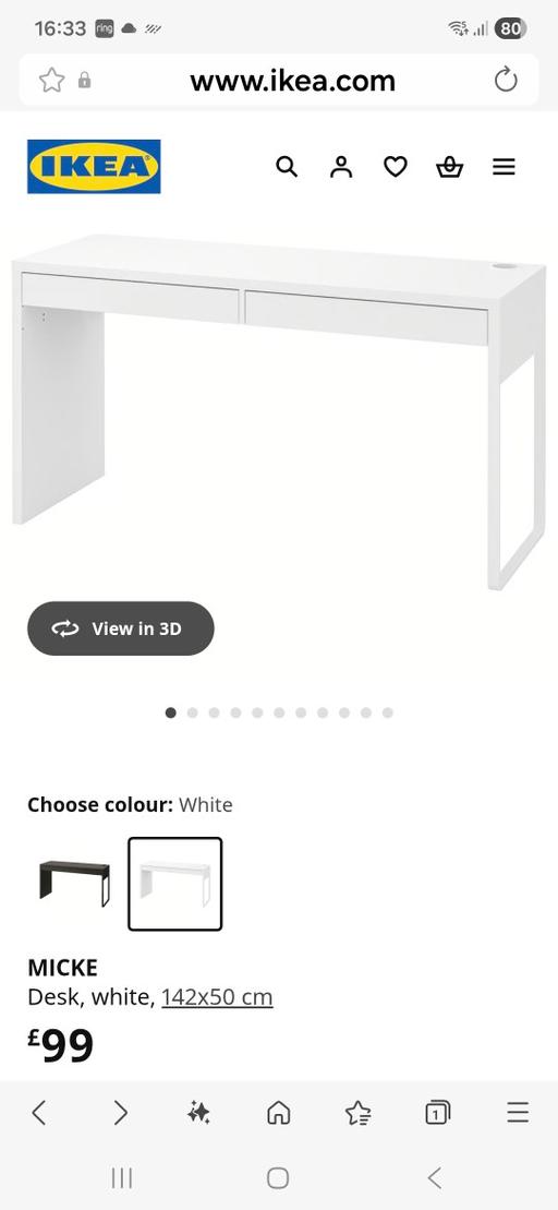 Buy & Sell Bedworth Nuneaton and Bedworth - Photos for Ikea desk