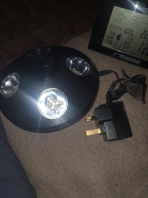 Buy & Sell Gornal Wood Dudley - Photos for BNIB , 16 LED Black Parasol Light , Recharge