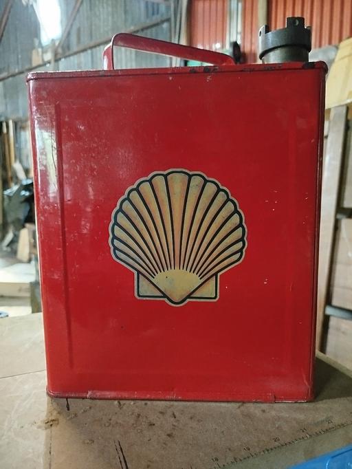 Buy & Sell Hockley Tamworth - Photos for Vintage Shell 2 Gallon Petrol Can & Shell Cap