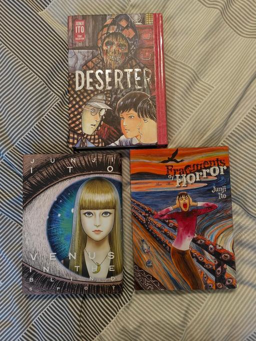 Buy & Sell Winsford Industrial Estate Cheshire West and Chester - Photos for 3x junji ito horror manga books