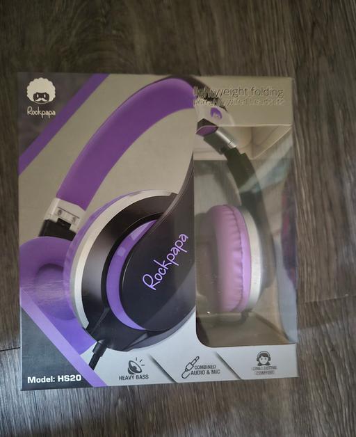 Buy & Sell Crumpsall Manchester - Photos for new Rockpapa Lightweight Wired Headset