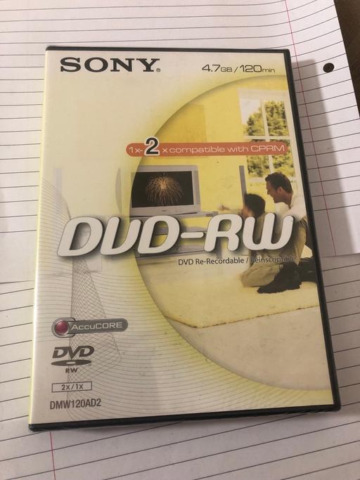 Buy & Sell Bamber Bridge South Ribble - Photos for Sony DVD-RW - Blank DVD - Sealed/new