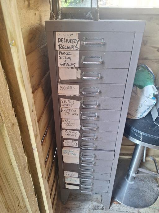 Buy & Sell Bushbury Wolverhampton - Photos for 15 draw metal office workplace filing cabinet