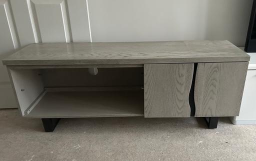 Buy & Sell Sidemoor Bromsgrove - Photos for Grey TV Unit with enclosed storage!