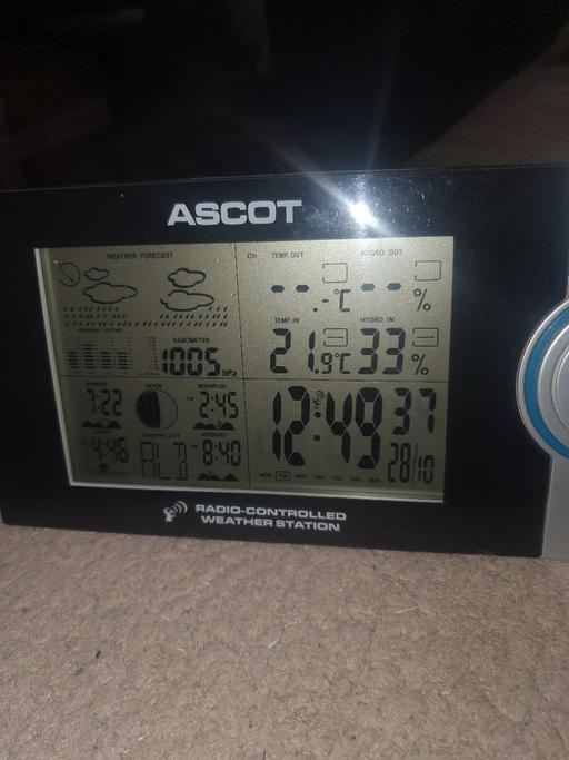 Buy & Sell Pensnett Dudley - Photos for Ascot Radio Controlled Weather Station, VGC