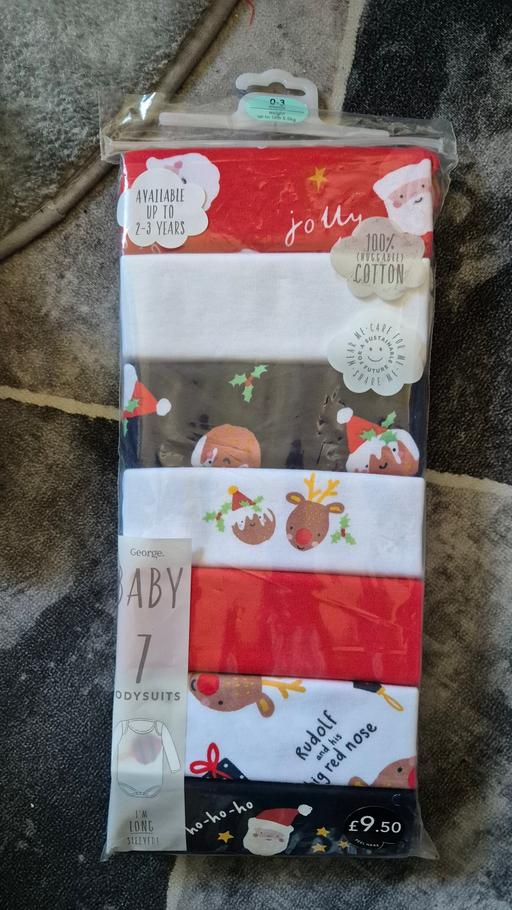 Buy & Sell Crumpsall Manchester - Photos for new Xmas Baby 7pk Bodysuits
