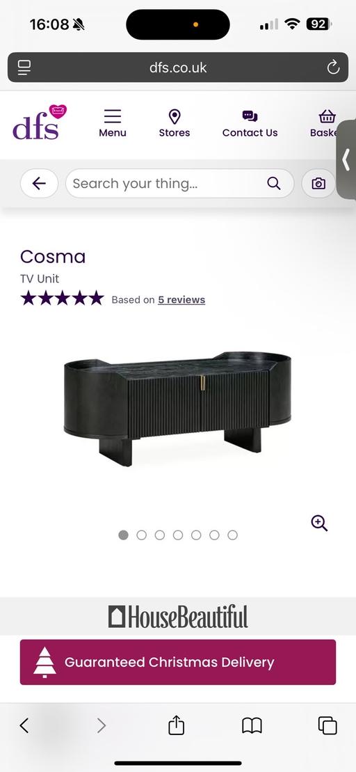 Buy & Sell Wandsworth South West London - Photos for Dfs Cosma Tv Unit