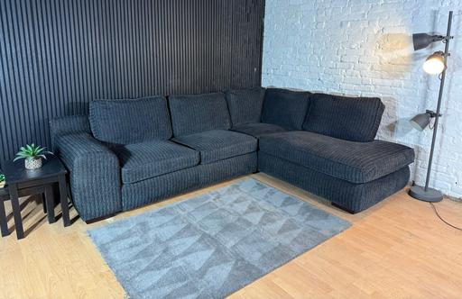 Buy & Sell Irlams O`Th`Height Salford - Photos for Sofology Large Black Corner Sofa