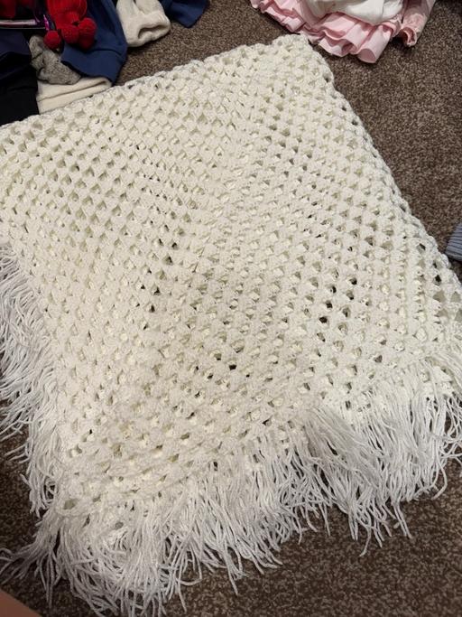 Buy & Sell New Eltham South East London - Photos for Hand knitted baby crib blanket