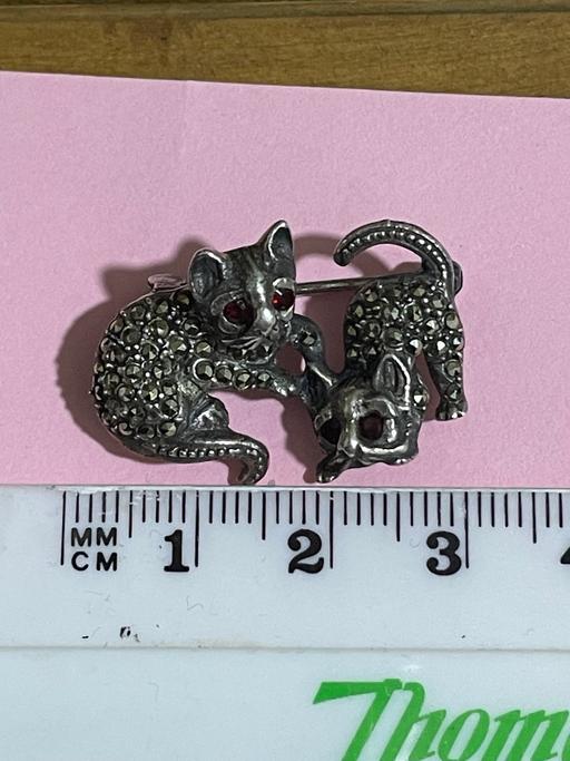 Buy & Sell Enfield Highway Enfield - Photos for Cats silver brooch