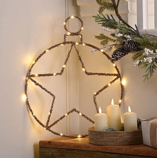 Buy & Sell Sidcup Bexley - Photos for Twinkling Star/Snowflake Bauble