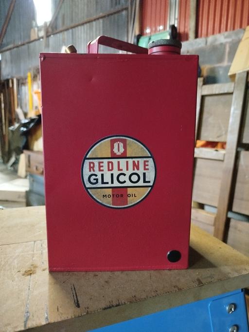Buy & Sell Tame Valley Industrial Estate Tamworth - Photos for Rare Vintage Redline Glicol PO Oil Can