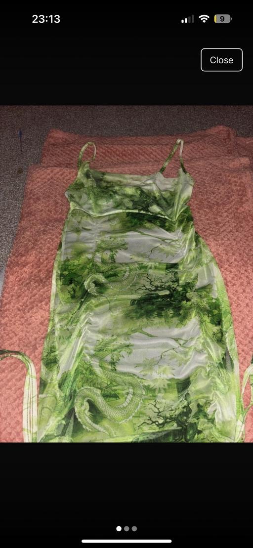 Buy & Sell Bentley Walsall - Photos for Green patterned plt dress