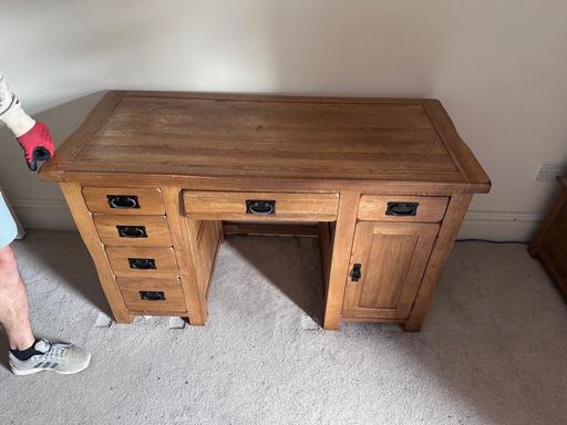 Buy & Sell Western Cross Dartford - Photos for Solid Oak Desk Excellent Quality