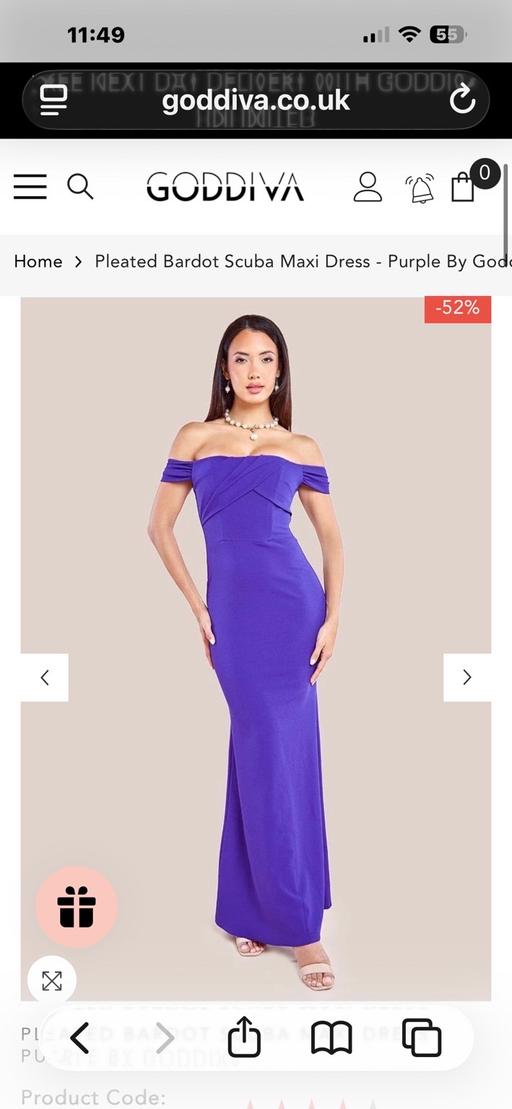 Buy & Sell Enfield Town Enfield - Photos for Purple Evening dress Bridesmaid dress
