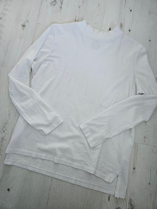 Buy & Sell Weston Point Halton - Photos for Size 14 NEXT white high neck long sleeve top