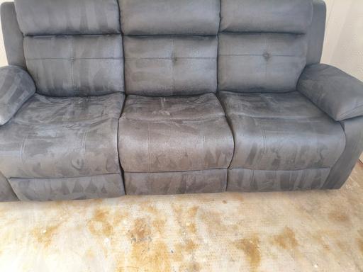 Buy & Sell Leamore Walsall - Photos for grey recliner sofa
