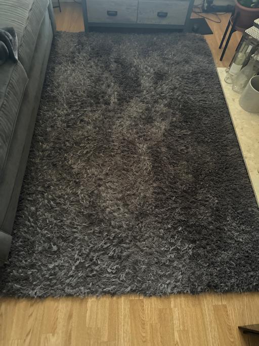 Buy & Sell Gillingham Business Park Medway - Kent - Photos for Grey large rug 140cm x 200cm 