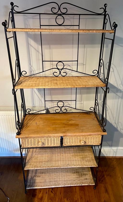 Buy & Sell Sandfield Park Liverpool - Photos for Large vintage wrought iron wicker storage
