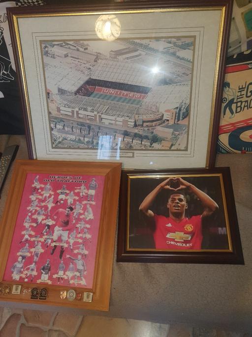 Buy & Sell Pensnett Dudley - Photos for Man Utd Pictures In Frames - Old Trafford etc