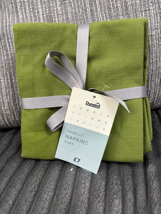 Buy & Sell Norbury South West London - Photos for Pack of 4 dunelm napkins