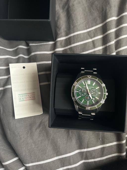 Buy & Sell Cross Green Leeds - Photos for Green dial stainless steel Armani watch