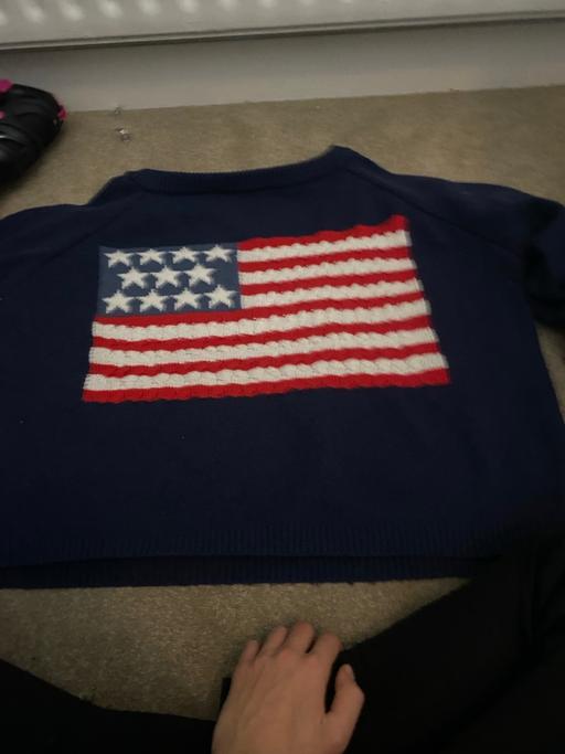 Buy & Sell Greenwich South East London - Photos for USA knitted navy sweater