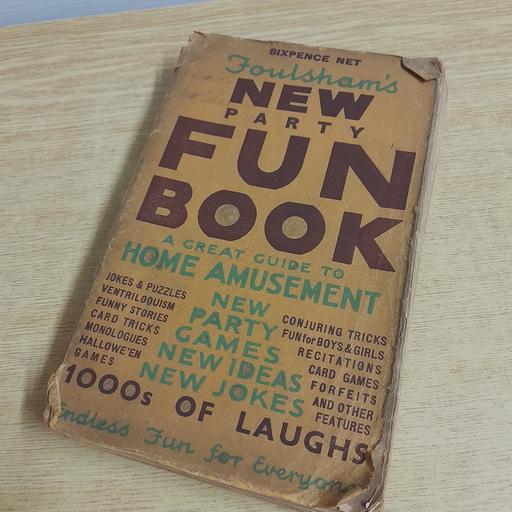 Buy & Sell Walton-Le-Dale South Ribble - Photos for EARLY 1900s / ANTIQUARIAN HOME AMUSEMENT BOOK