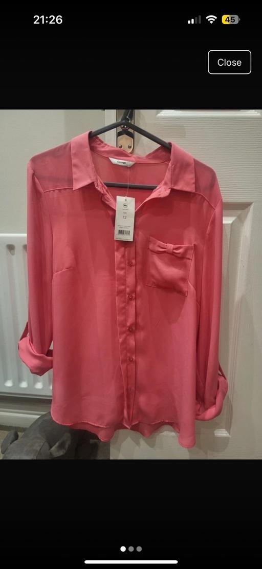 Buy & Sell Willenhall Walsall - Photos for Pink blouse (new with tags on 12)