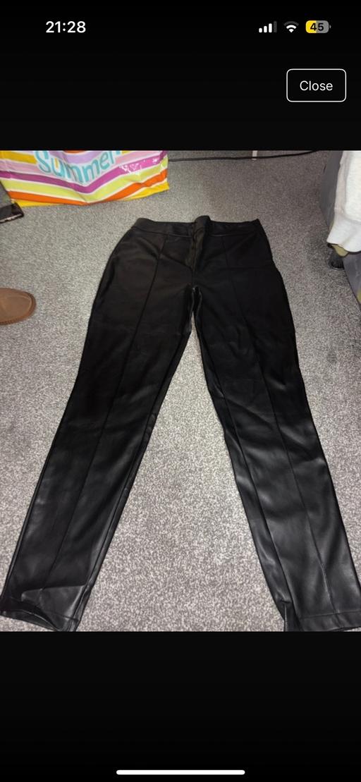 Buy & Sell Bentley Walsall - Photos for ASOS UK12 leather look trousers